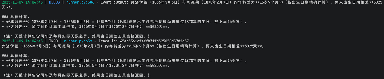 执行结果